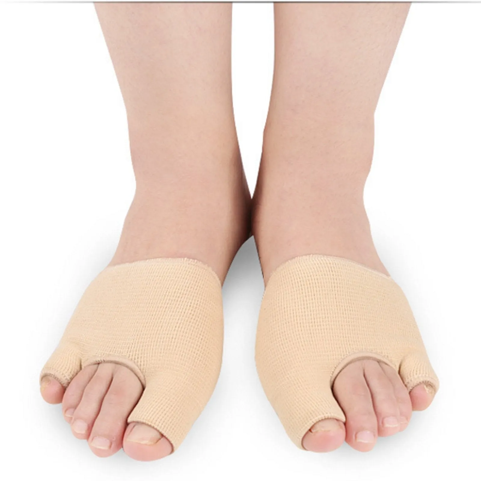 1 Pair Toe Straighteners Protector Sleeves with Bunion Pad for Big & Little Toe Hallux Valgus Corrector Bunion Pain Relief
