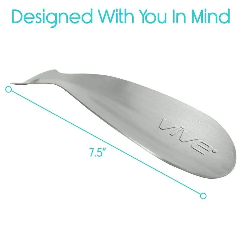 7.5" Metal Shoe Horn