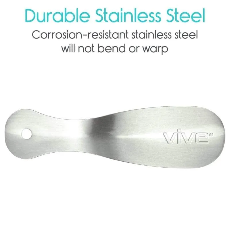 7.5" Metal Shoe Horn