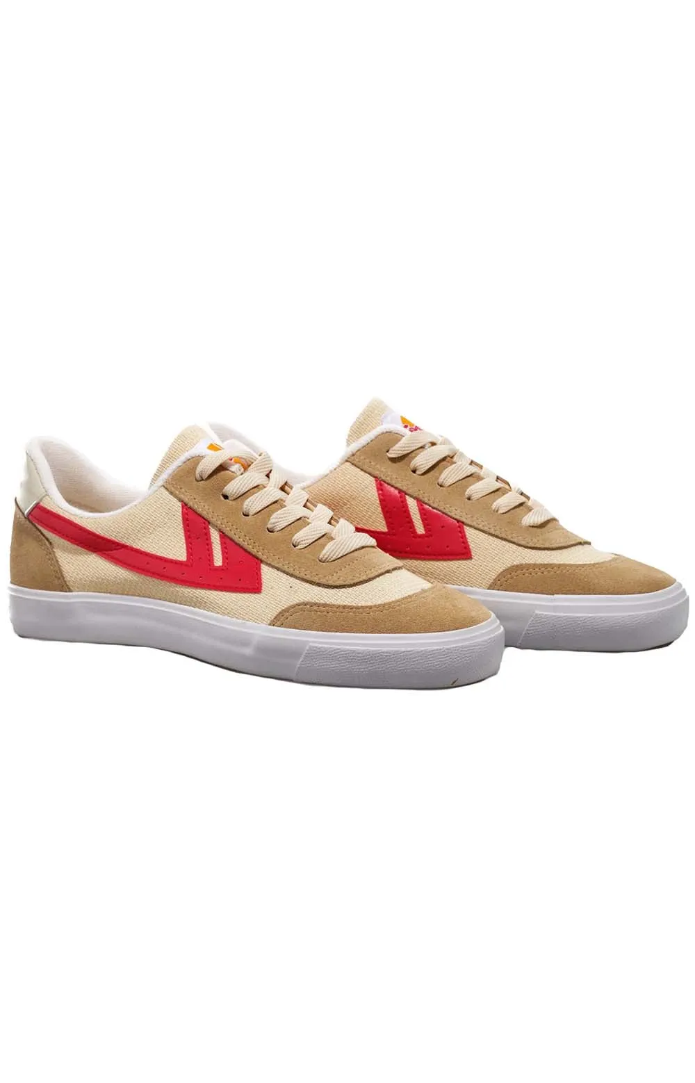 Ace Shoes - Sand/Red