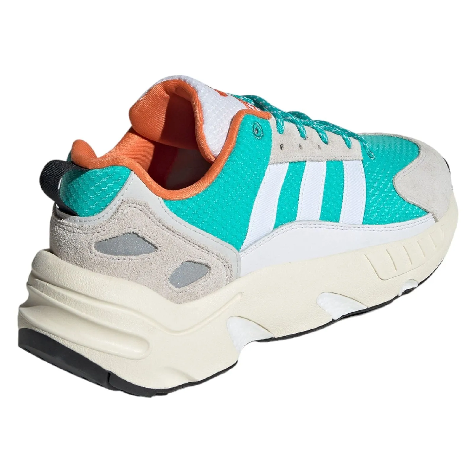 adidas Originals ZX 22 BOOST Shoes - Cloud White / Semi Mint Rush