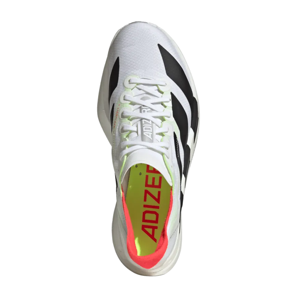adidas Women's Adizero Adios Pro 4 Cloud White/Core Black/Silver Metallic
