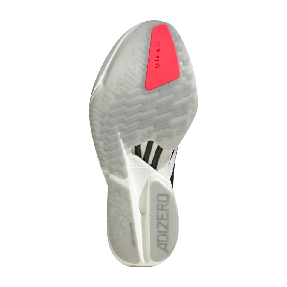 adidas Women's Adizero Adios Pro 4 Cloud White/Core Black/Silver Metallic