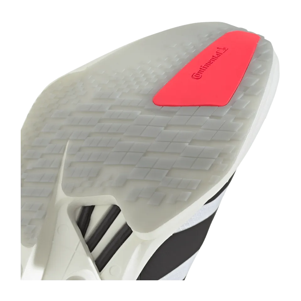 adidas Women's Adizero Adios Pro 4 Cloud White/Core Black/Silver Metallic