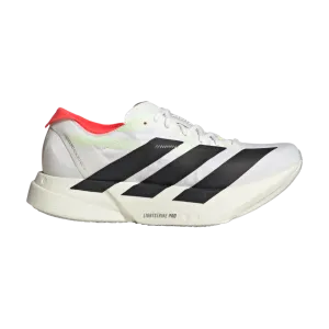 adidas Women's Adizero Adios Pro 4 Cloud White/Core Black/Silver Metallic