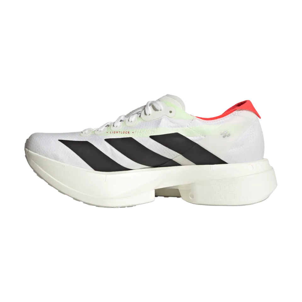 adidas Women's Adizero Adios Pro 4 Cloud White/Core Black/Silver Metallic