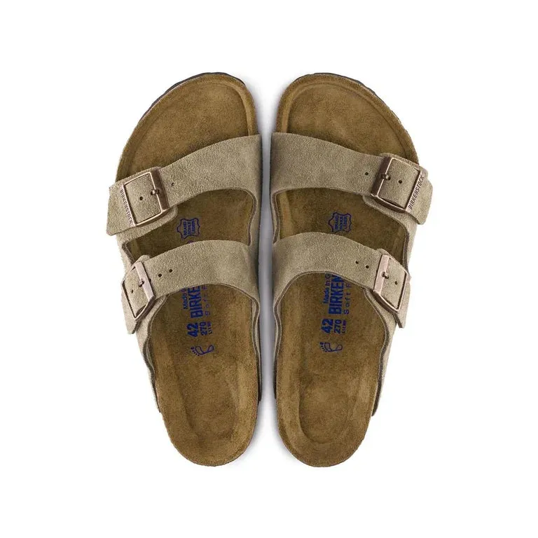 Arizona SFB Taupe Suede Leather