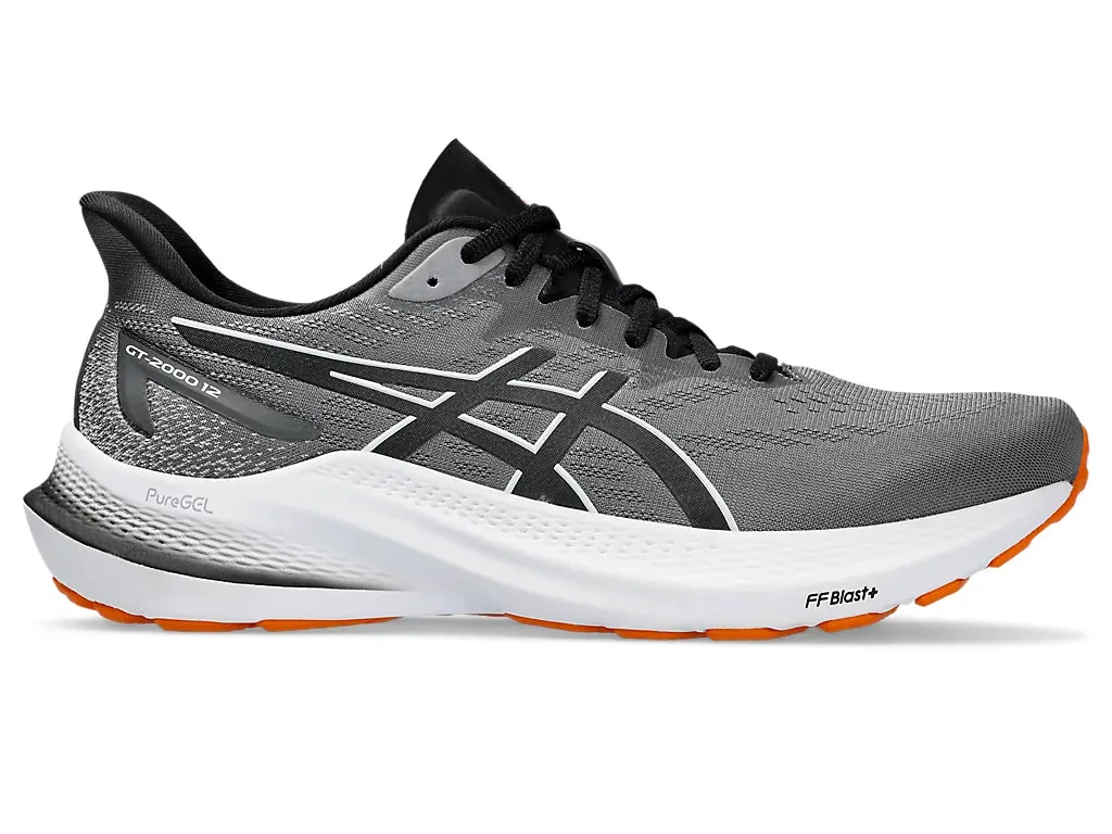 Asics Mens GT-2000 12- Metropolis/Black (1011B691-020)