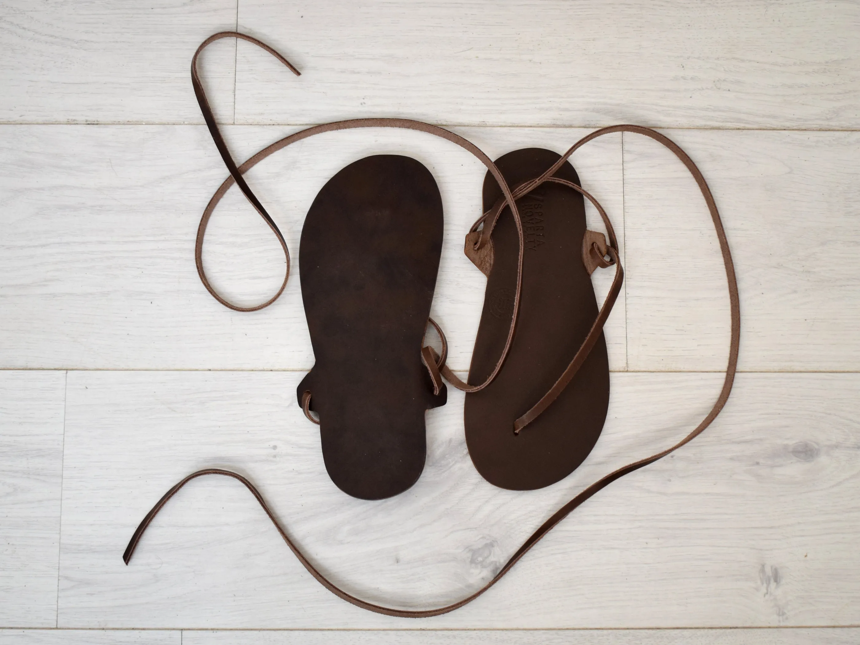 Barefoot Earthing Grounding leather sandals