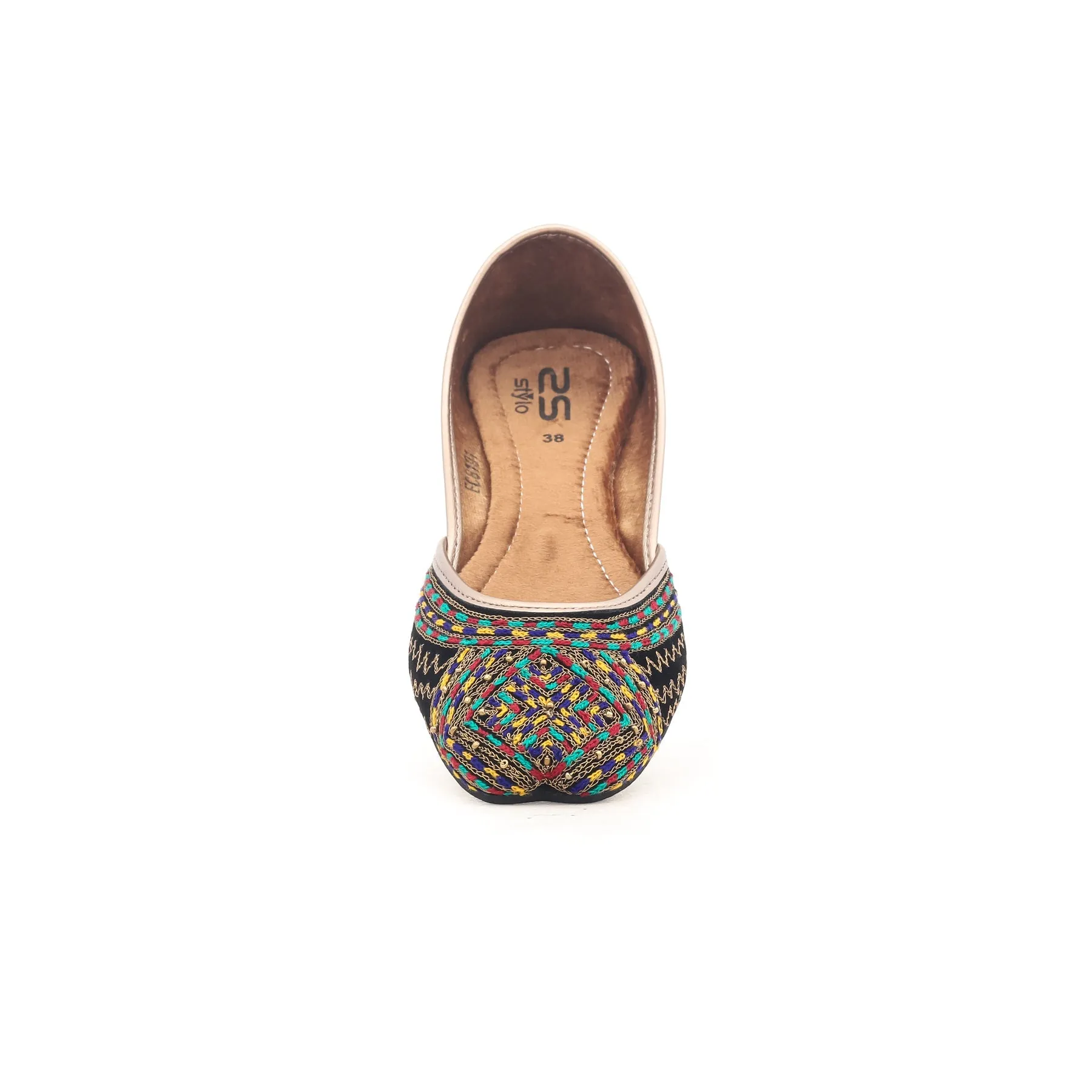 Black Casual Khusa EC8191