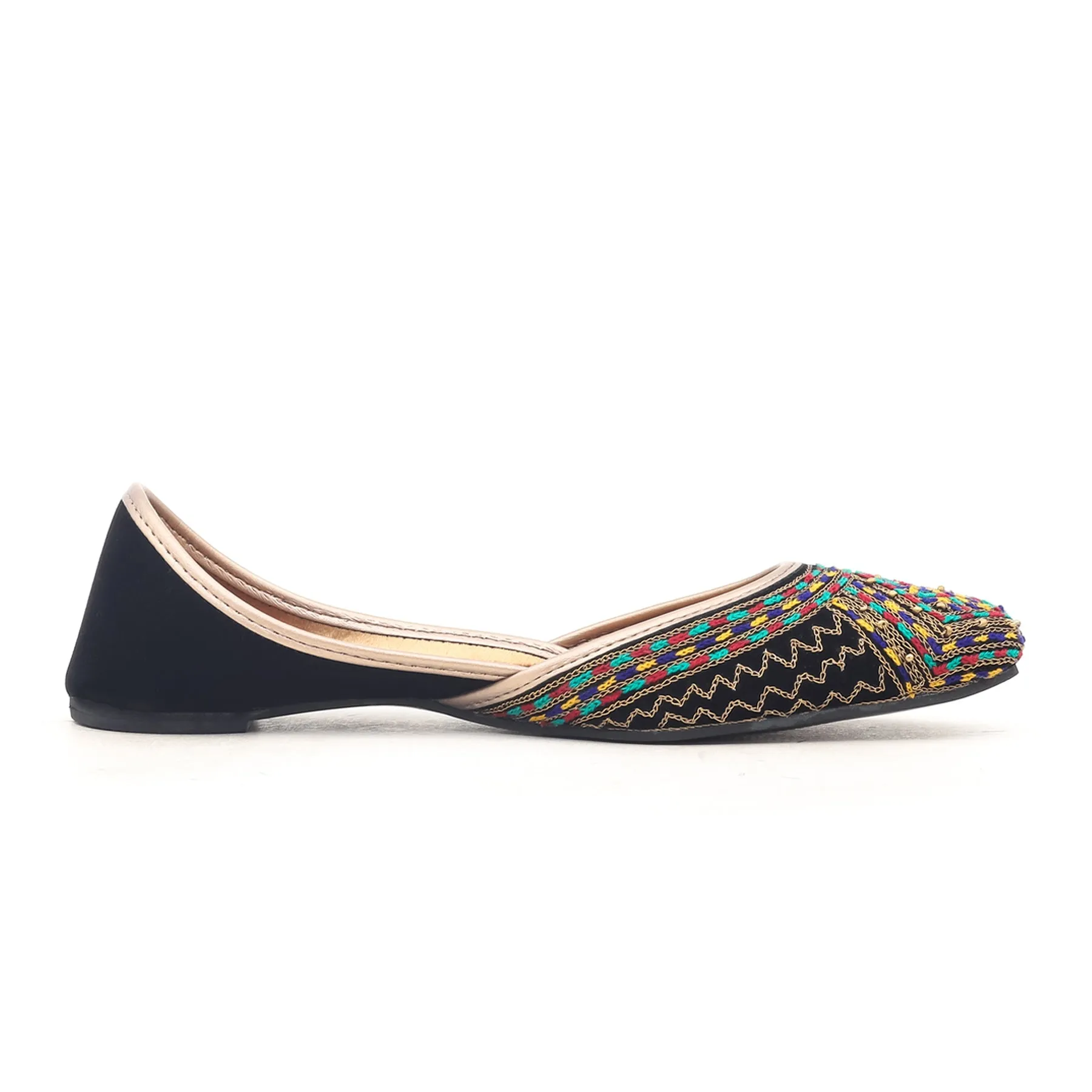 Black Casual Khusa EC8191