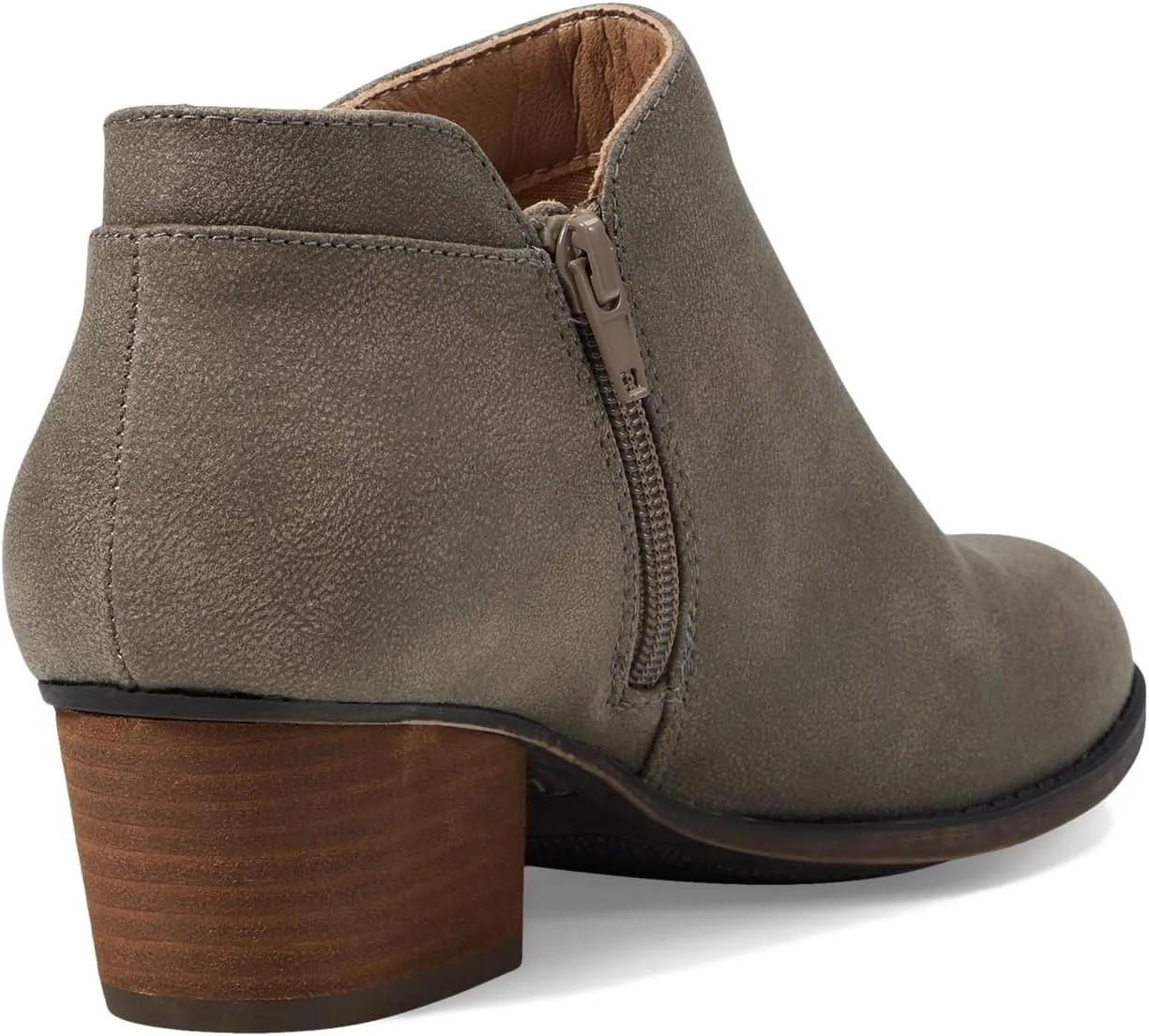 Blake Zip LifeStride Ankle Boots, Ash
