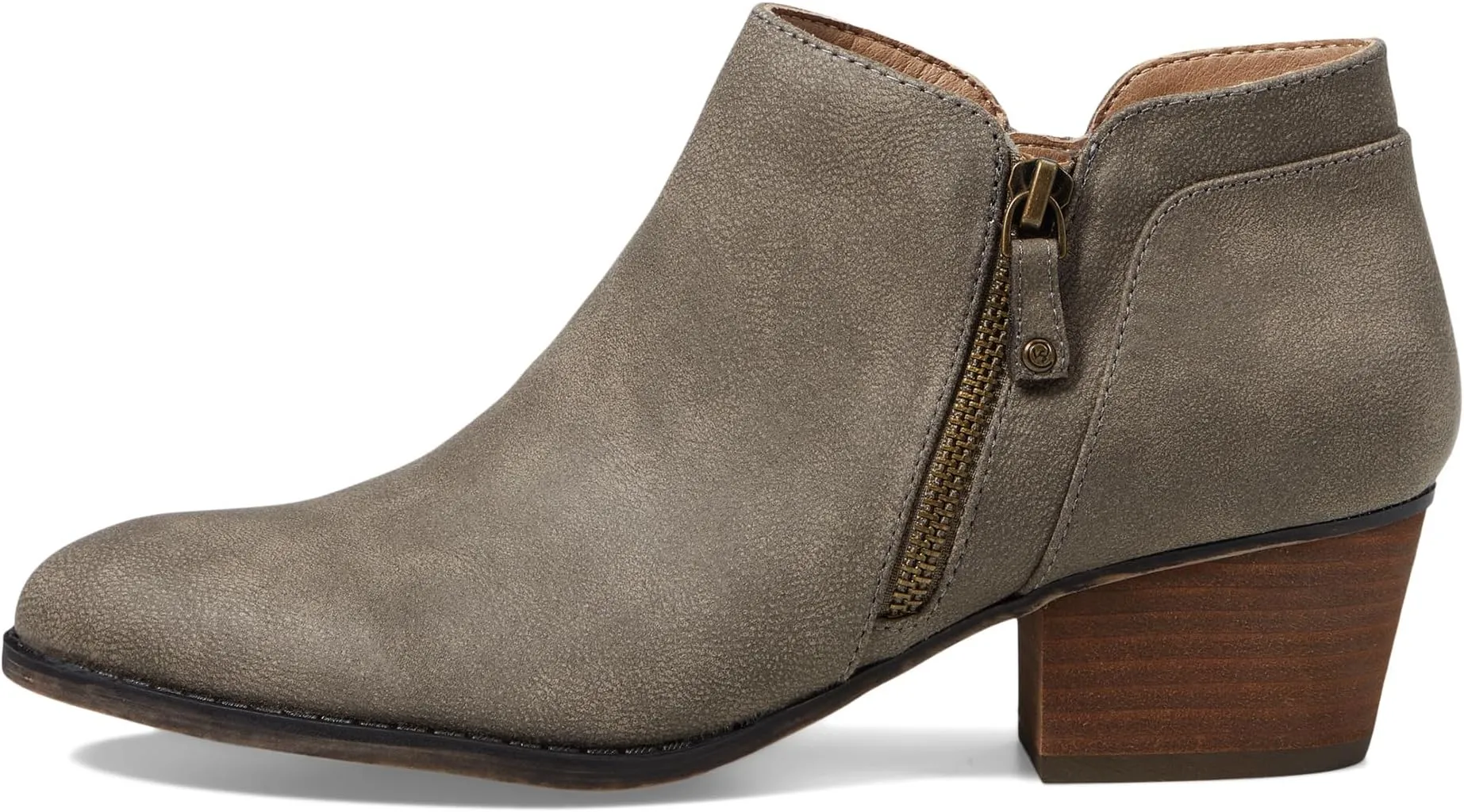 Blake Zip LifeStride Ankle Boots, Ash