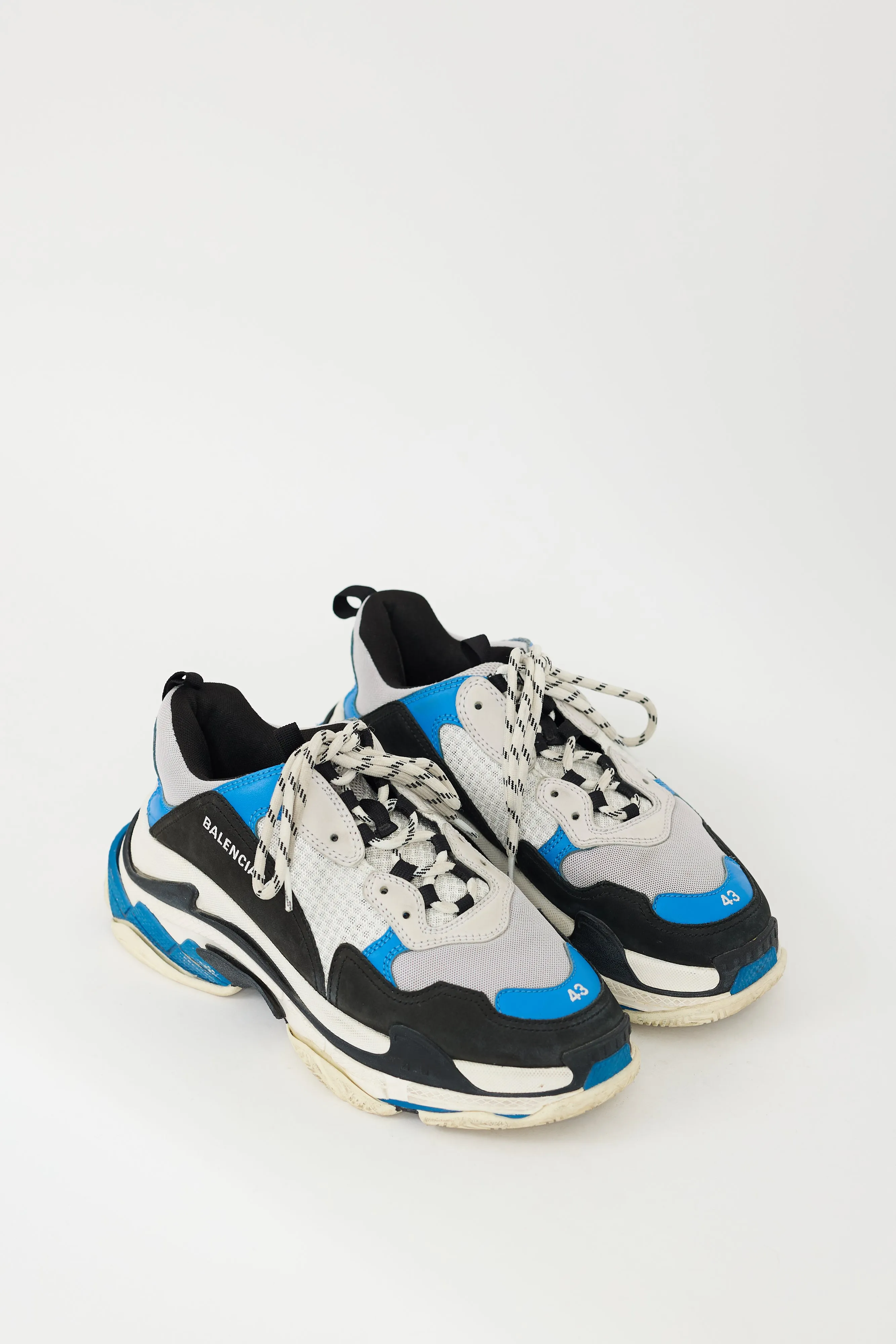 Blue & Multicolour Triple S Sneaker