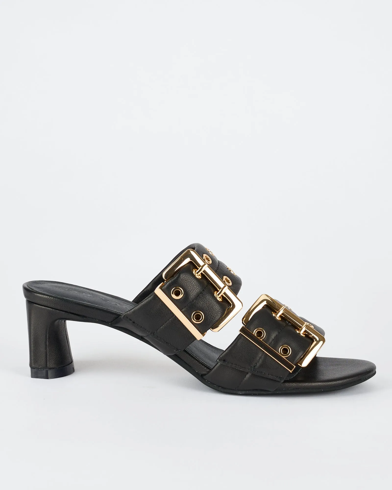 Bowery Heel Black/Gold