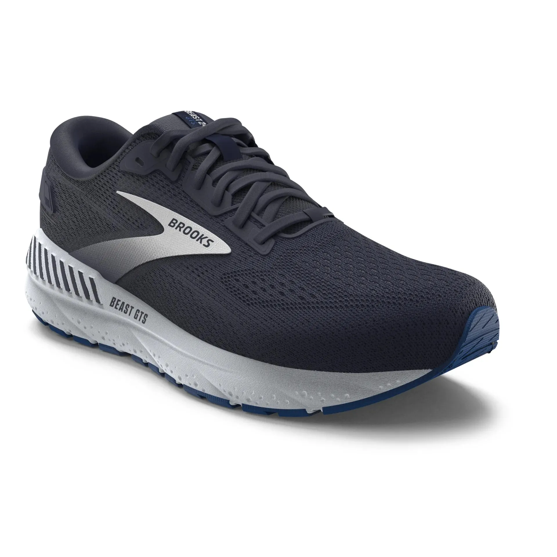 Brooks Mens Beast GTS 24- Peacoat/True Navy/White (1104251D452)