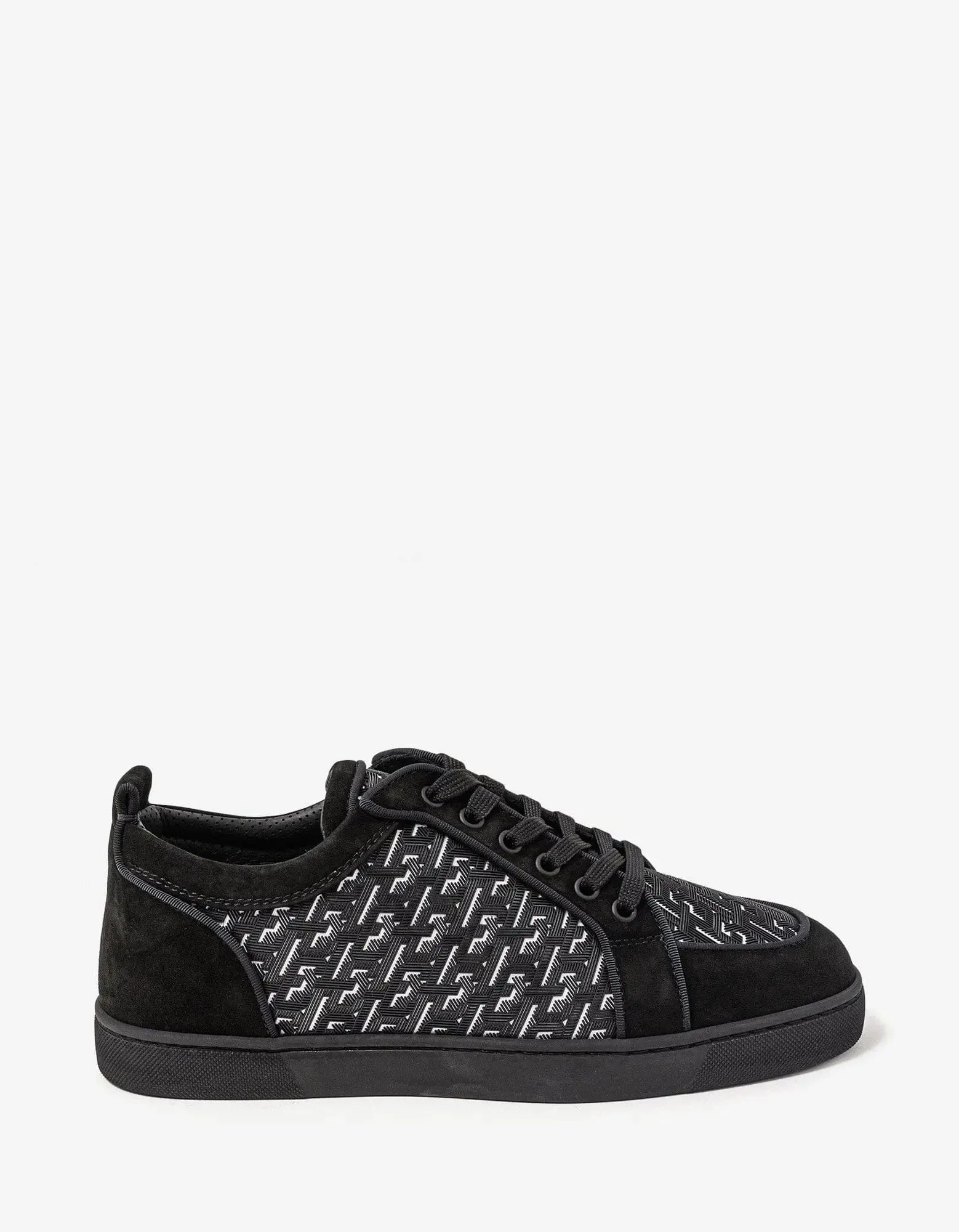 Christian Louboutin Rantulow Black Techno CL Trainers -