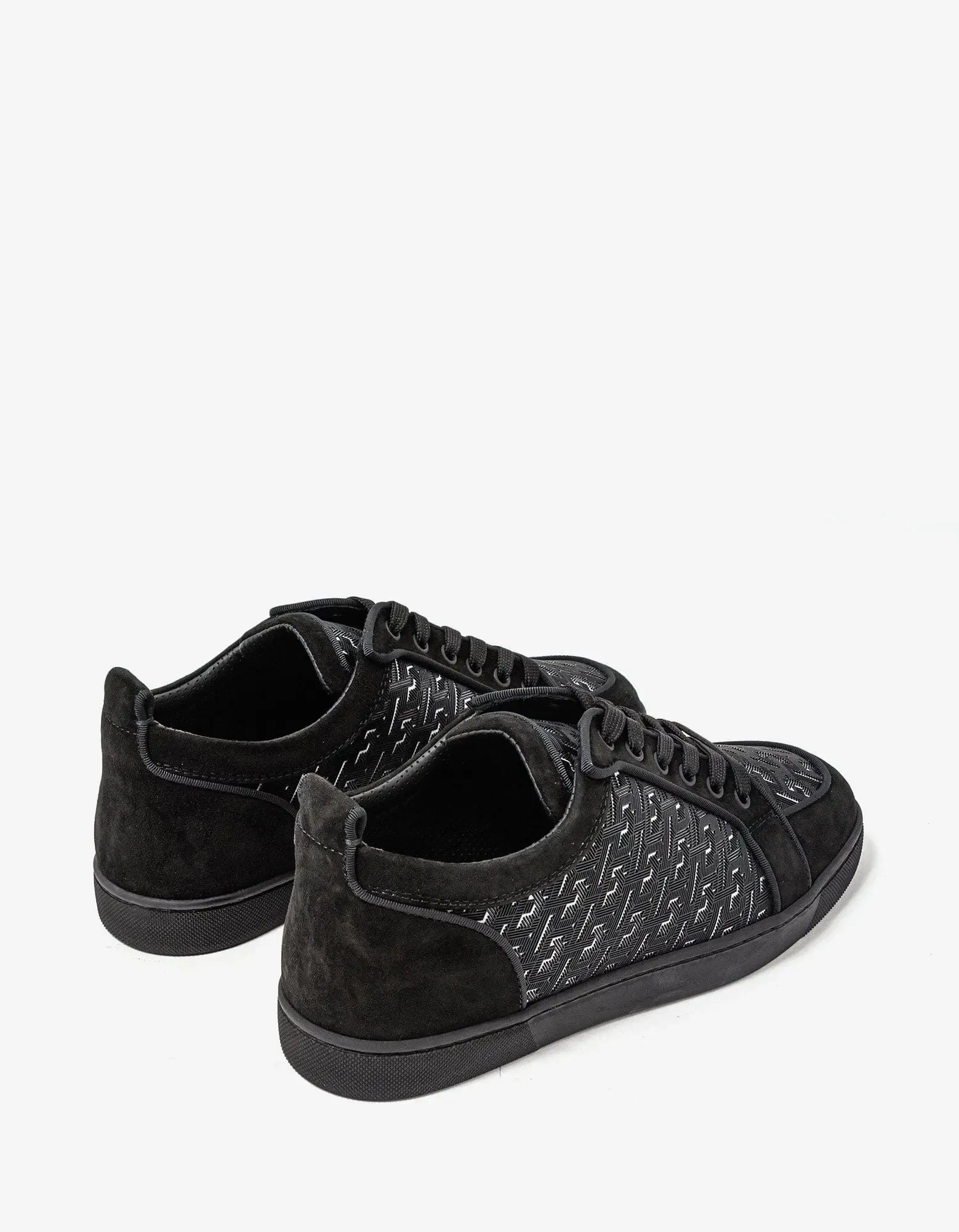 Christian Louboutin Rantulow Black Techno CL Trainers -