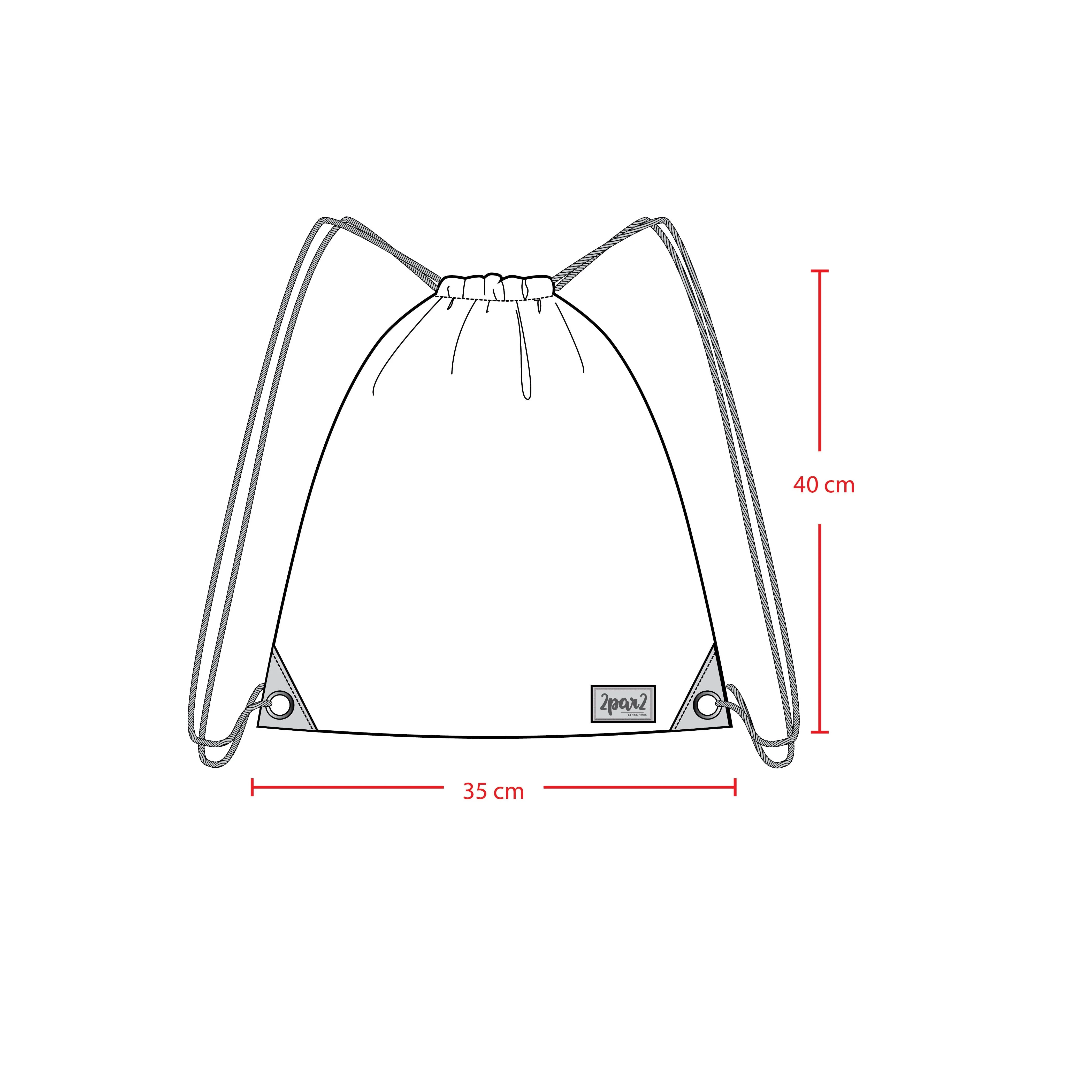 Drawstring Bag Aurora Borealis