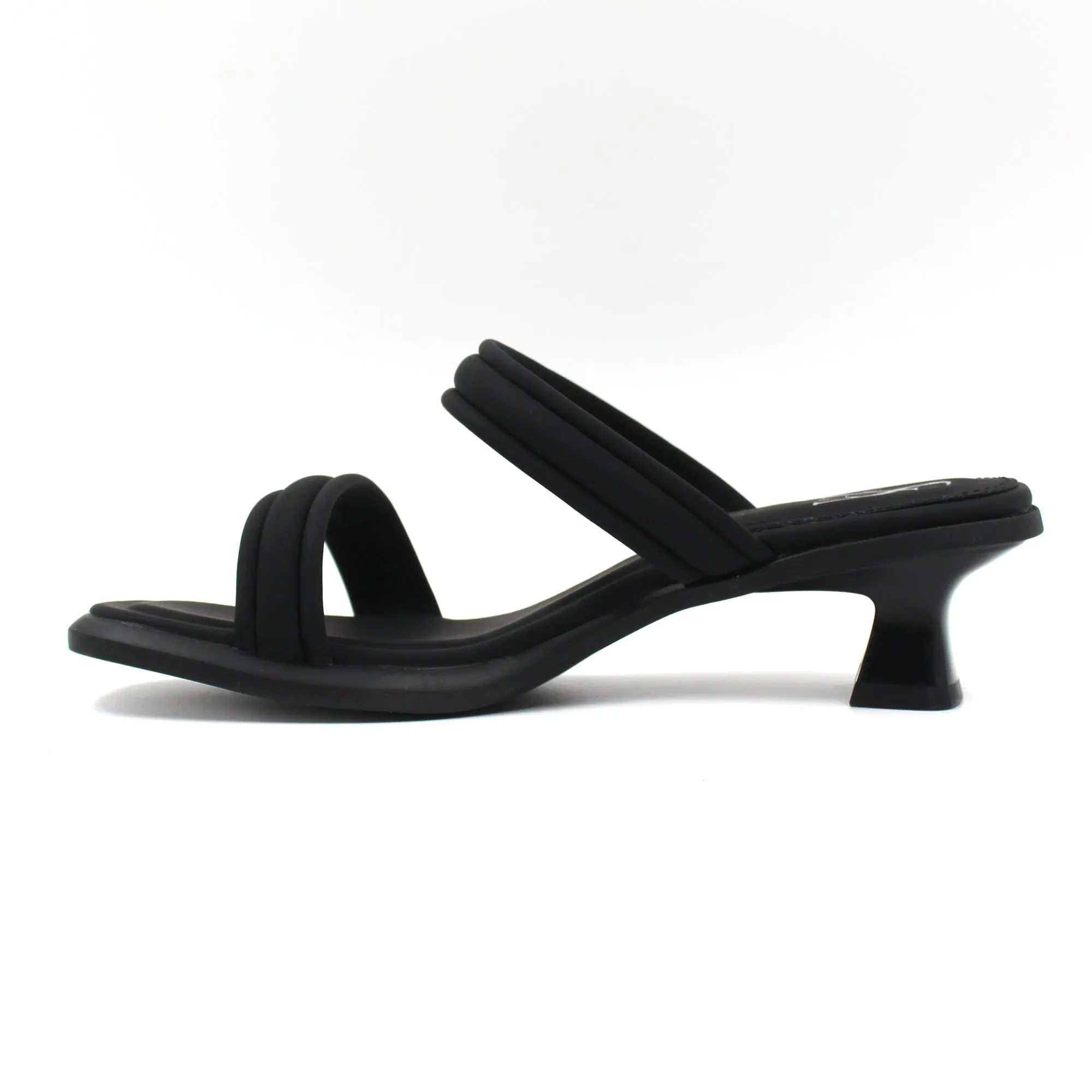Dual Strap Kitten Heels