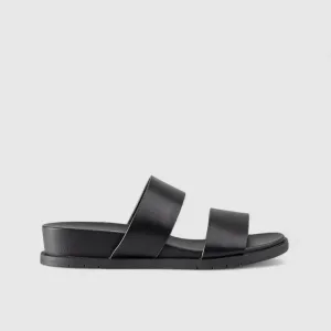 Edith Comfort Slide Sandals Black 01374