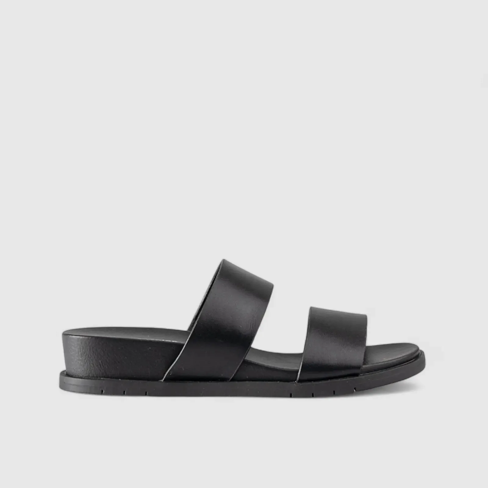 Edith Comfort Slide Sandals Black 01374