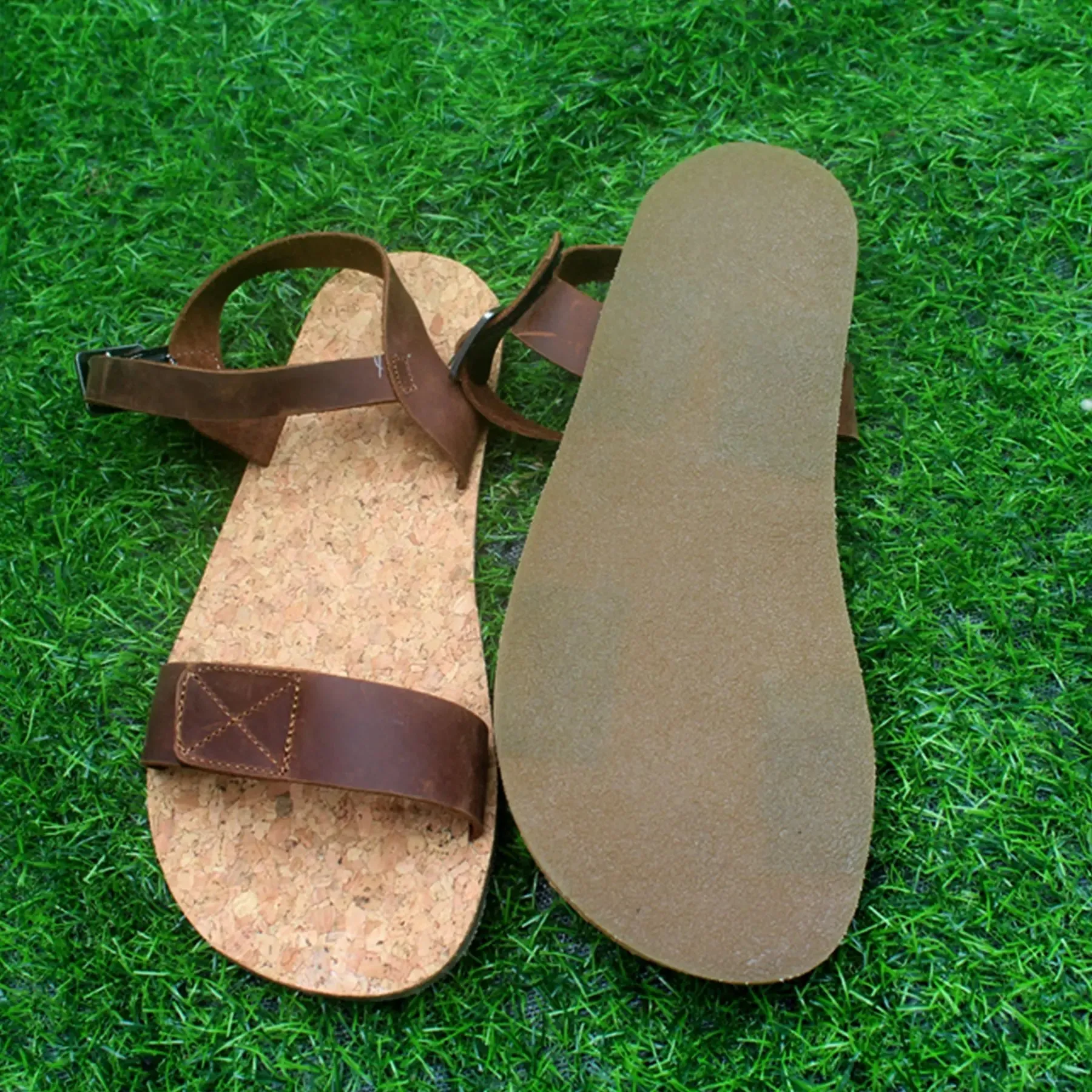 Elegance Barefoot Leather Sandals
