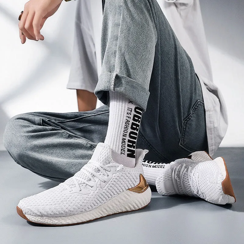 Fly-Woven Mesh Breathable Sneakers