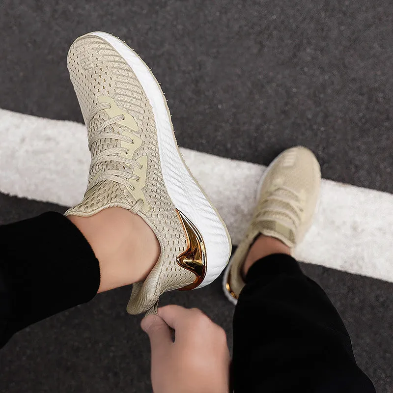 Fly-Woven Mesh Breathable Sneakers