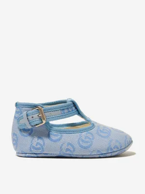 Gucci Baby Unisex GG Jacquard Shoes