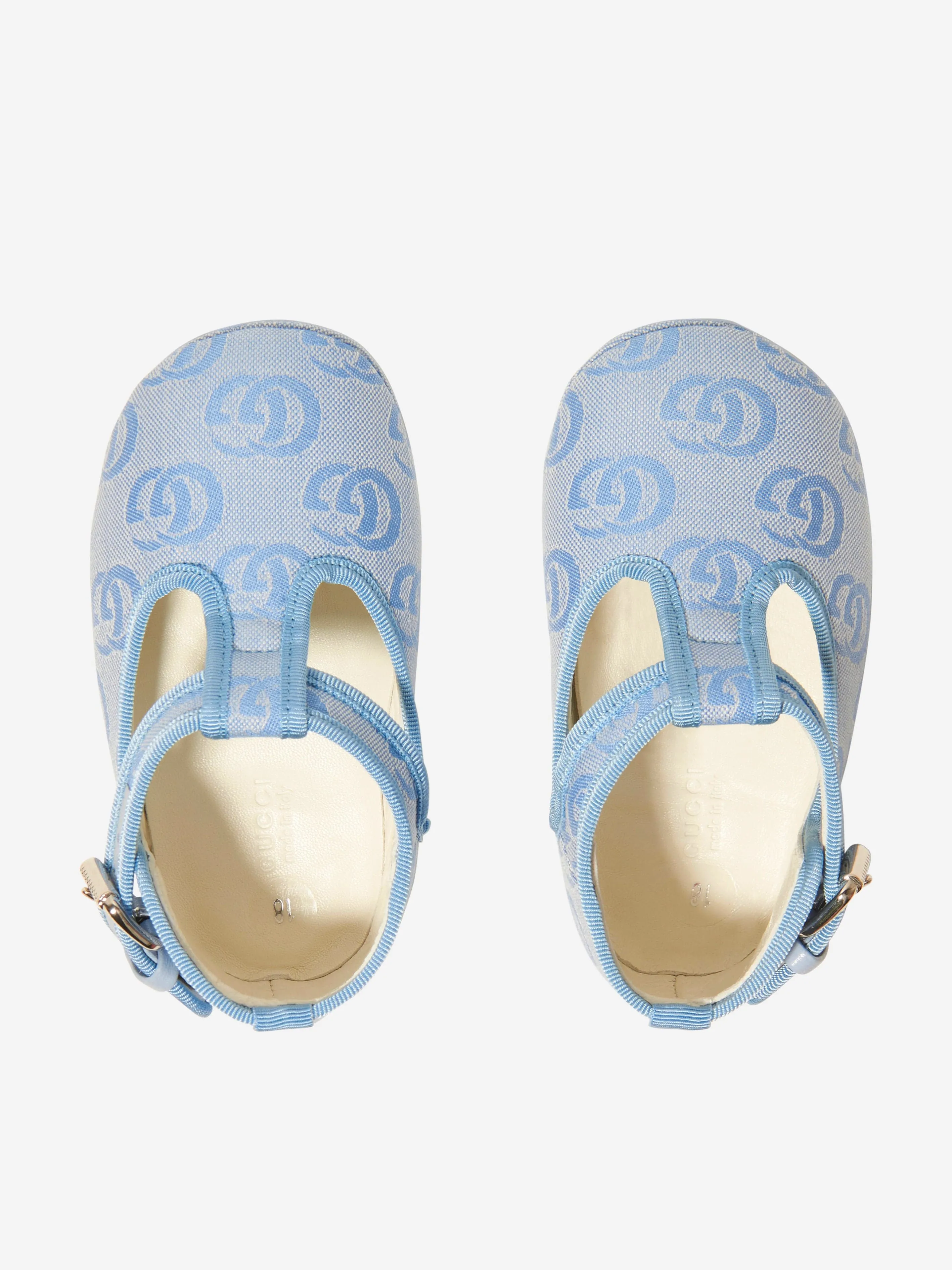 Gucci Baby Unisex GG Jacquard Shoes