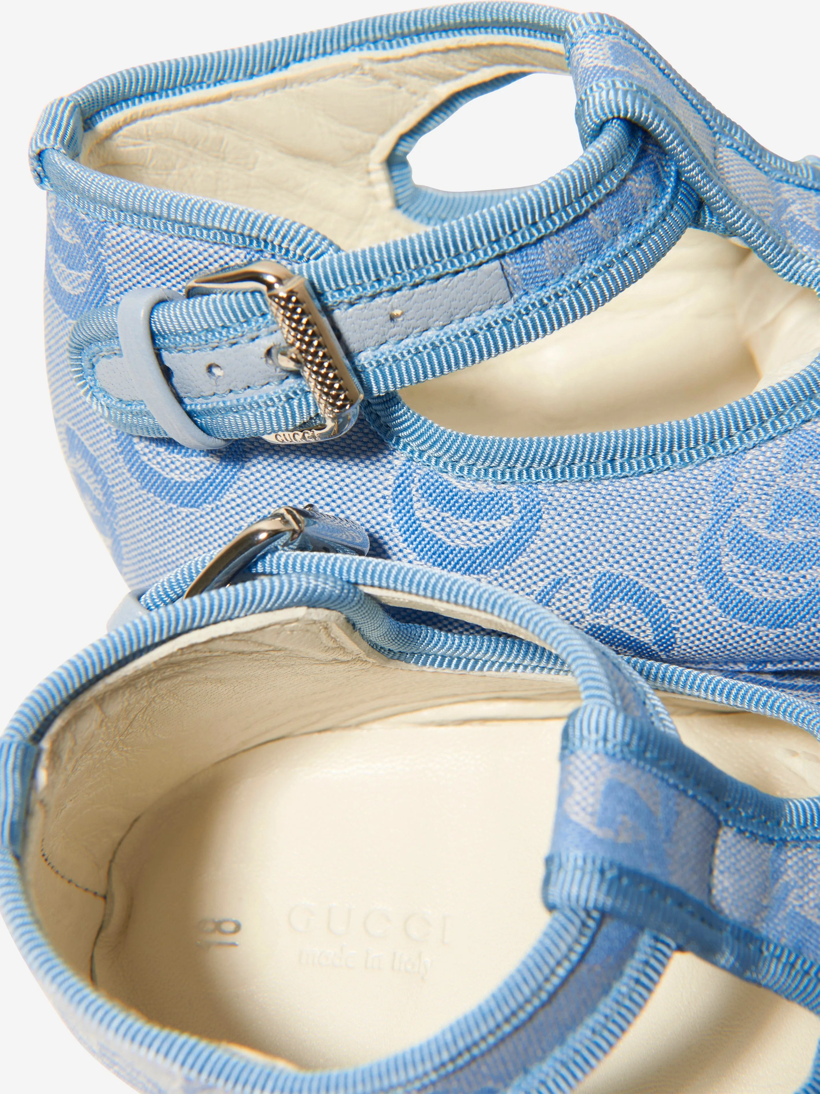 Gucci Baby Unisex GG Jacquard Shoes