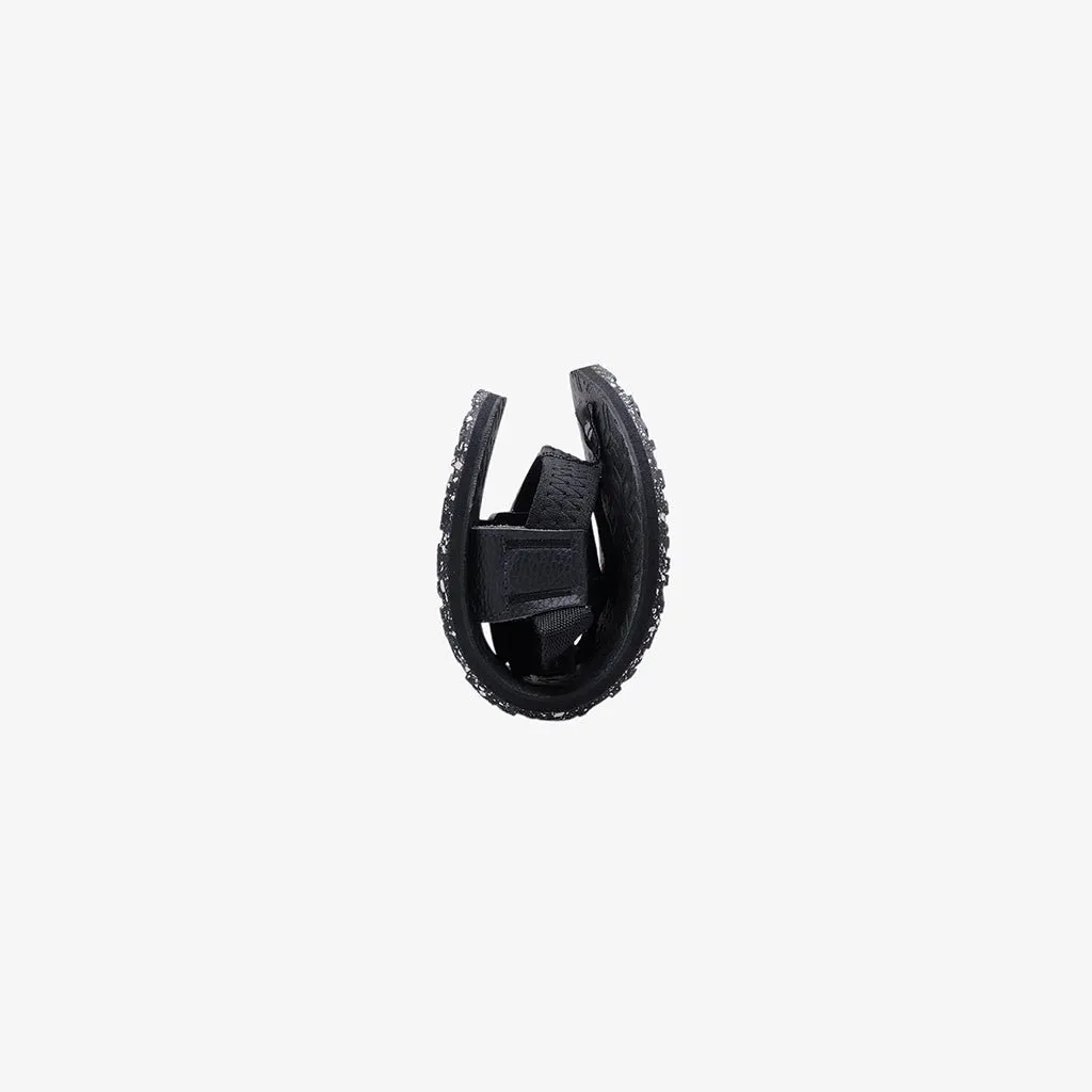 Jelajah Road Barefoot Flip Flops - Black