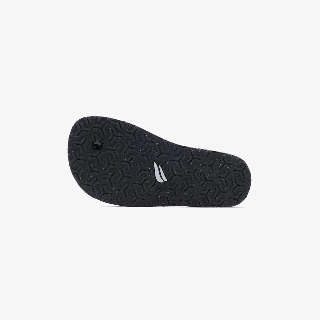 Jelajah Road Barefoot Flip Flops - Black