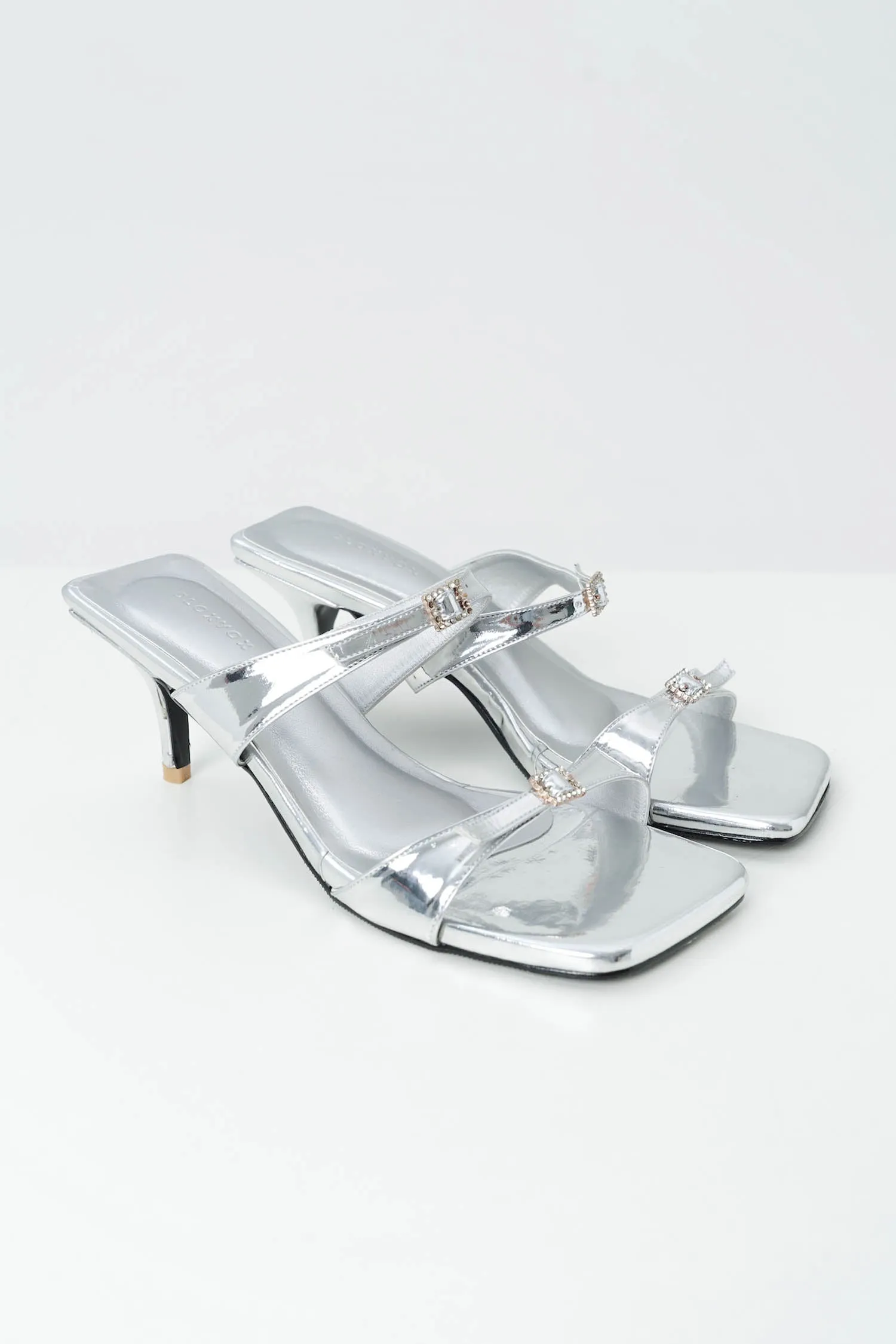 Jolene Heels In Silver