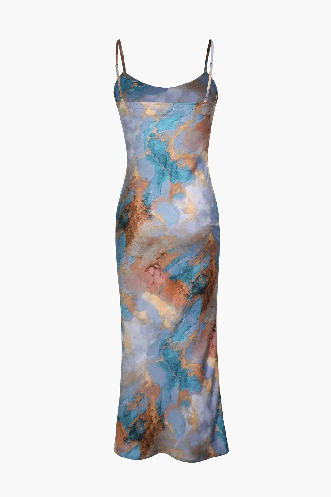 Liora – Abstract print – Slip dress