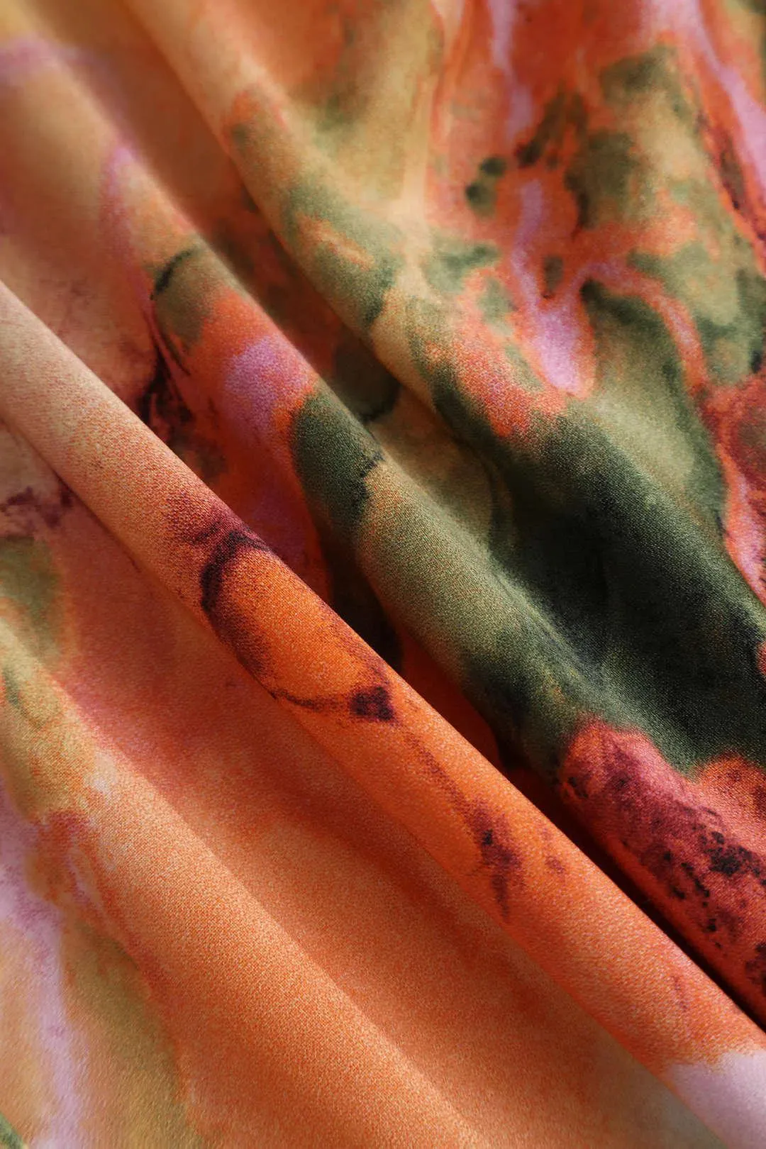 Liora – Abstract print – Slip dress