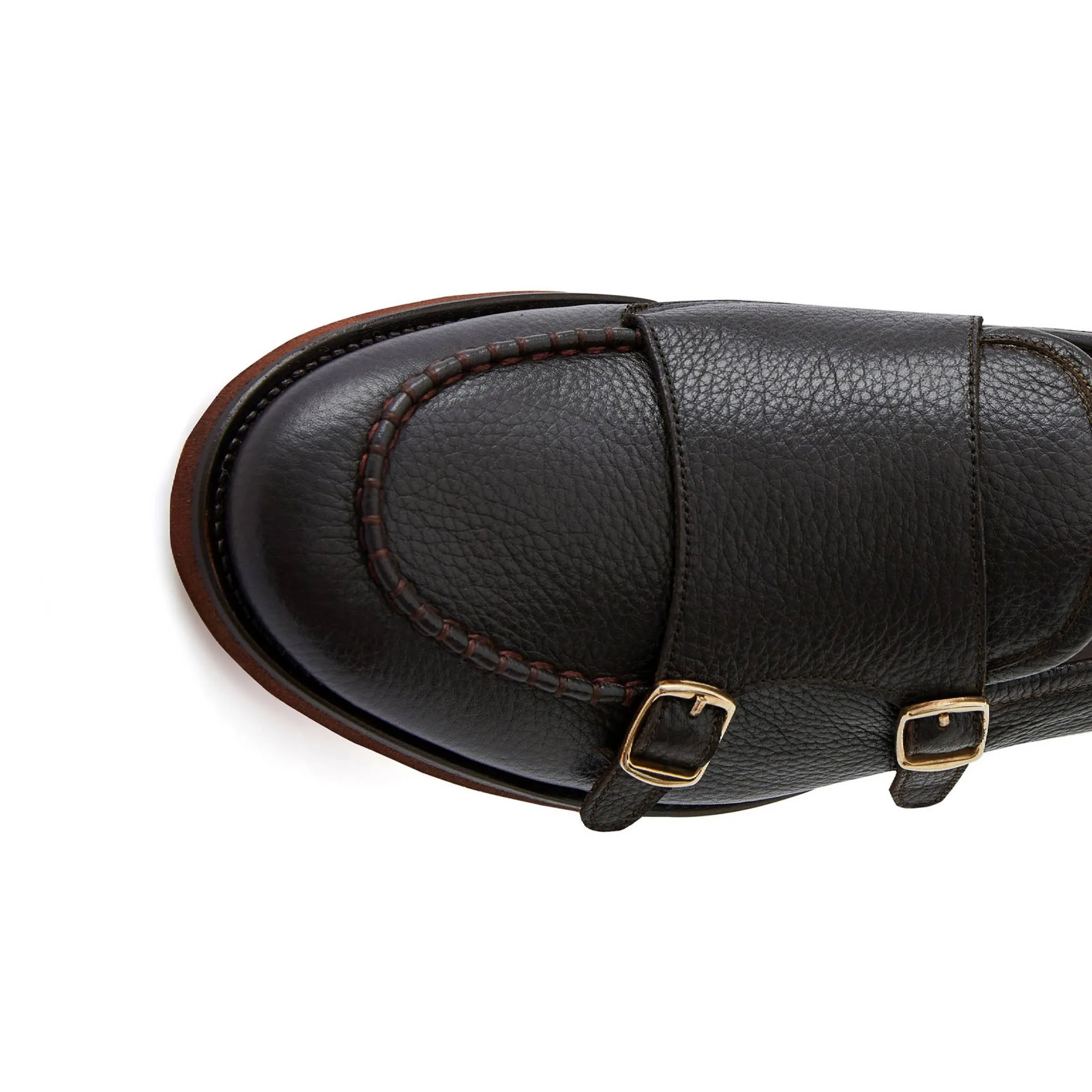 Men's Floater Leather Handmade Monk M7030