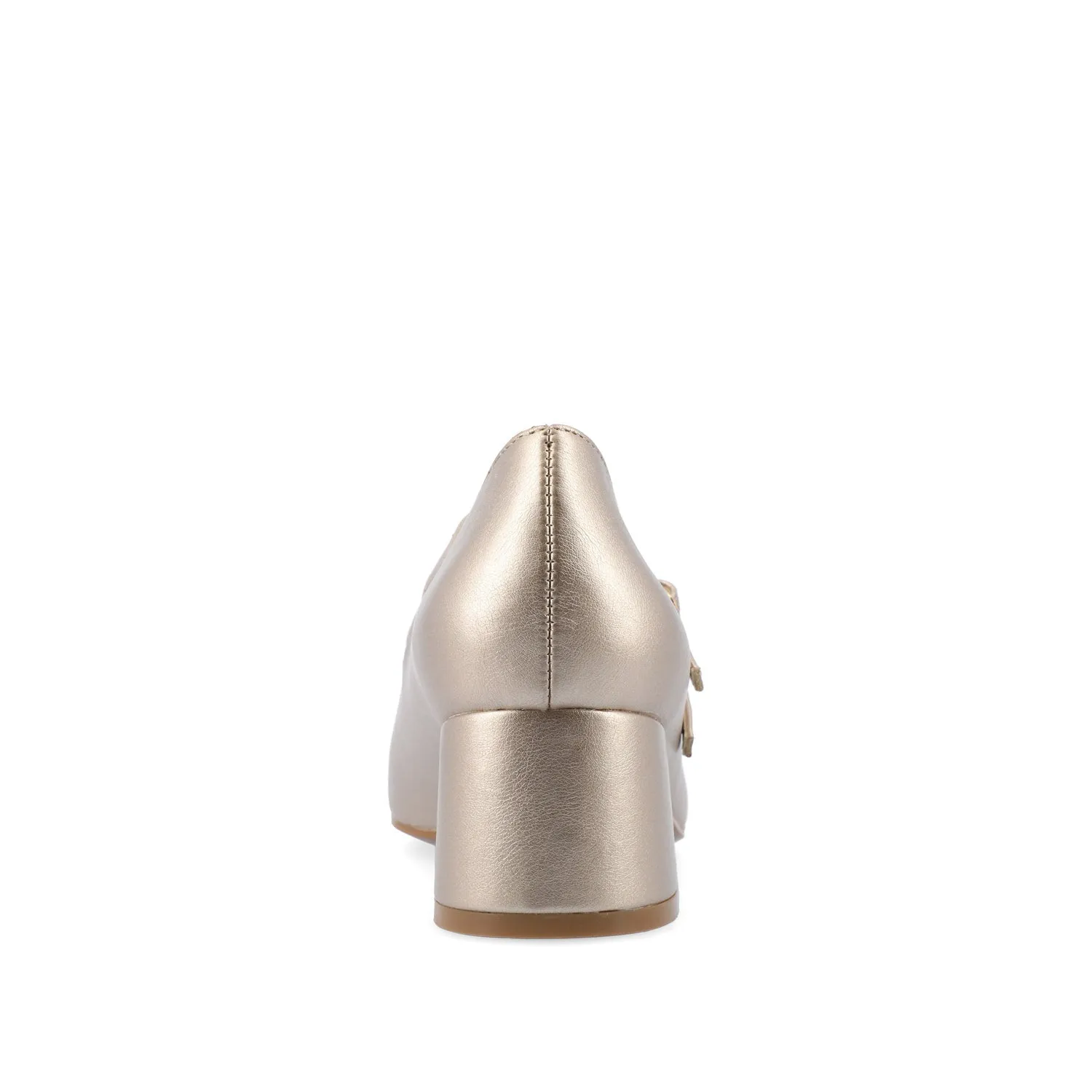 NALLY MARY JANE PUMP HEELS IN FAUX LEATHER