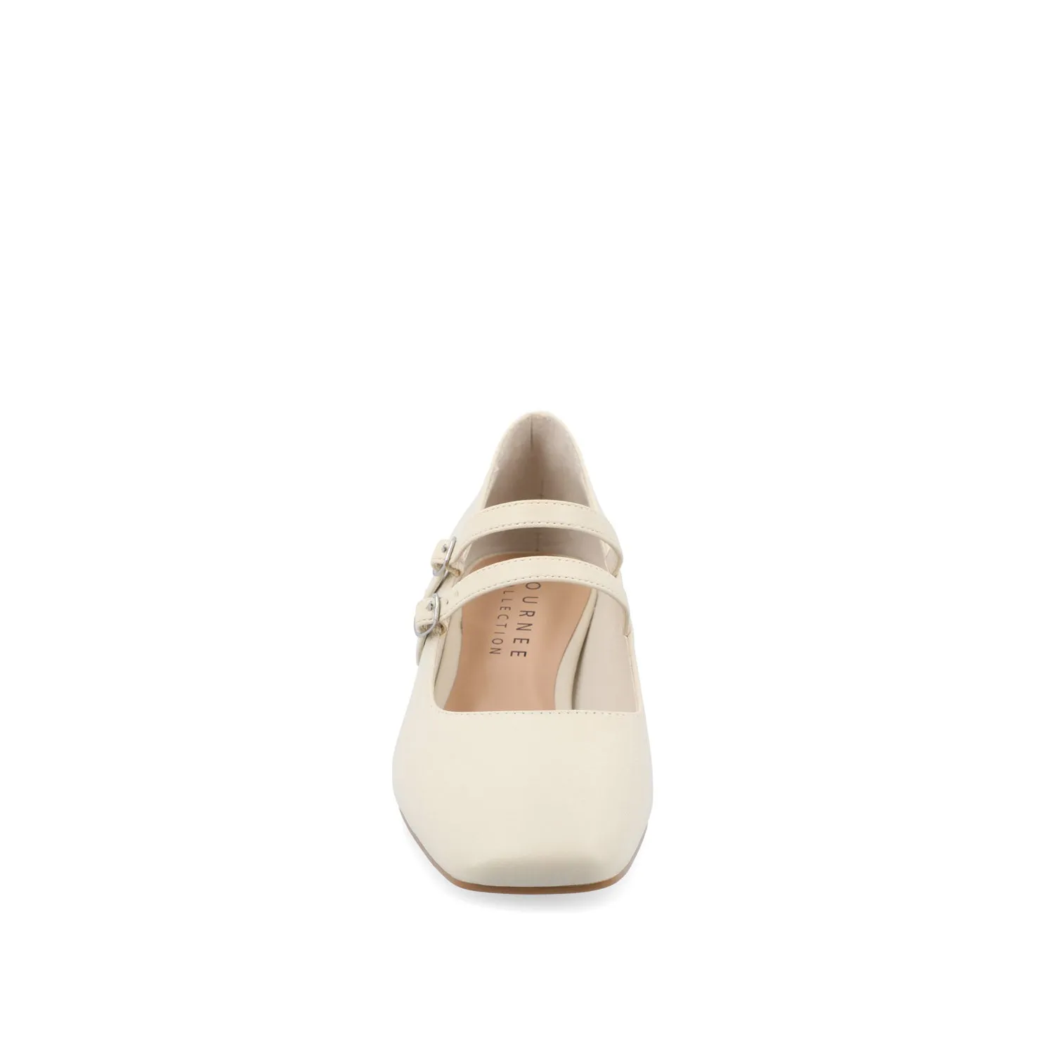 NALLY MARY JANE PUMP HEELS IN FAUX LEATHER
