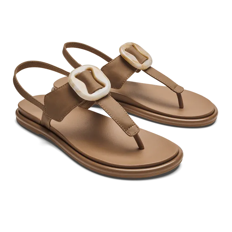 Olukai- La'i T-Bar Tan/Tan Women
