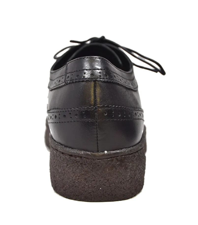 Original Playboy Wingtips Lowcut Leather Shoes by The British Collection