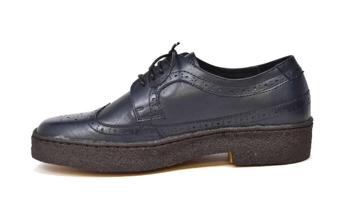 Original Playboy Wingtips Lowcut Leather Shoes by The British Collection