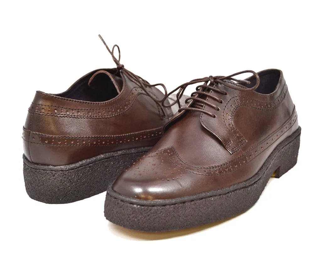 Original Playboy Wingtips Lowcut Leather Shoes by The British Collection