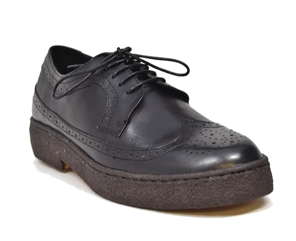 Original Playboy Wingtips Lowcut Leather Shoes by The British Collection