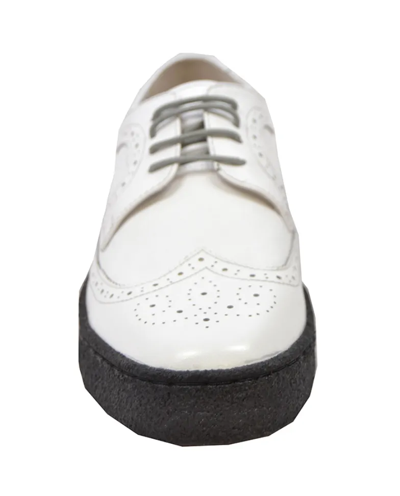 Original Playboy Wingtips Lowcut Leather Shoes by The British Collection