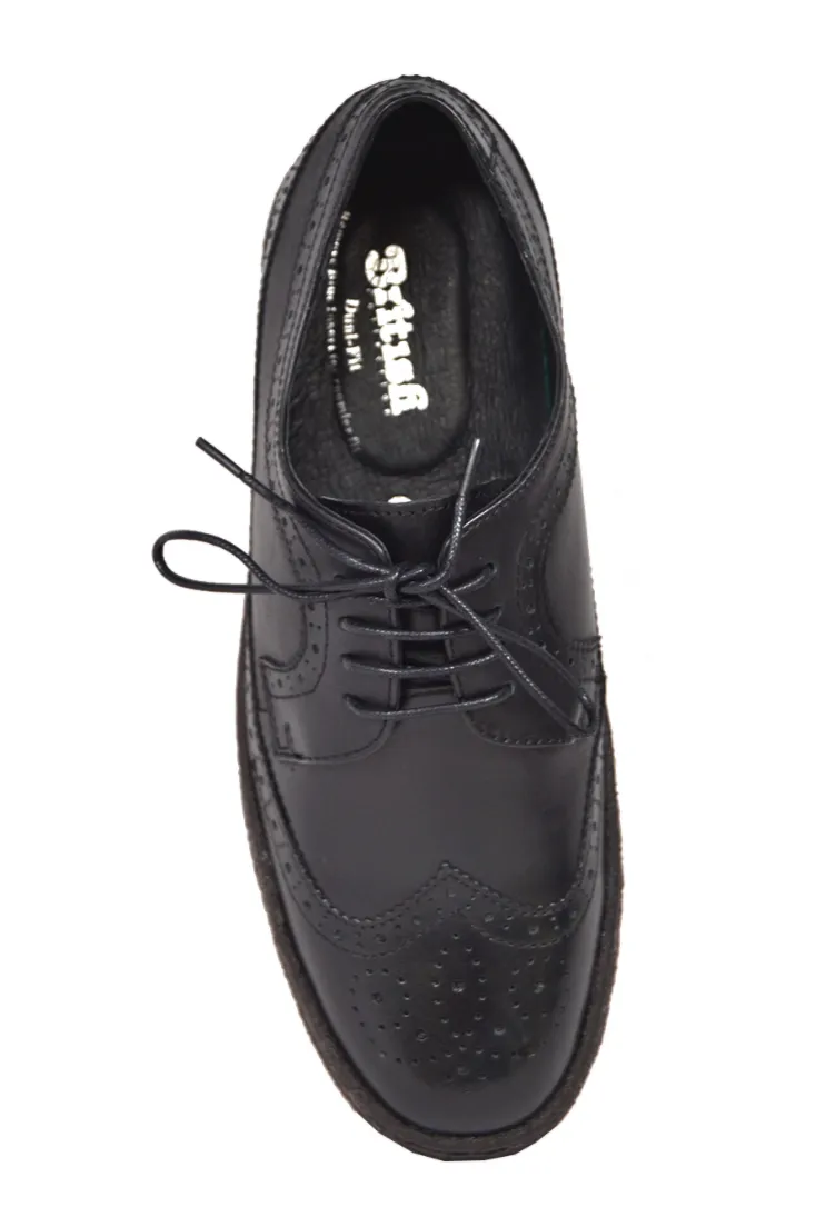 Original Playboy Wingtips Lowcut Leather Shoes by The British Collection