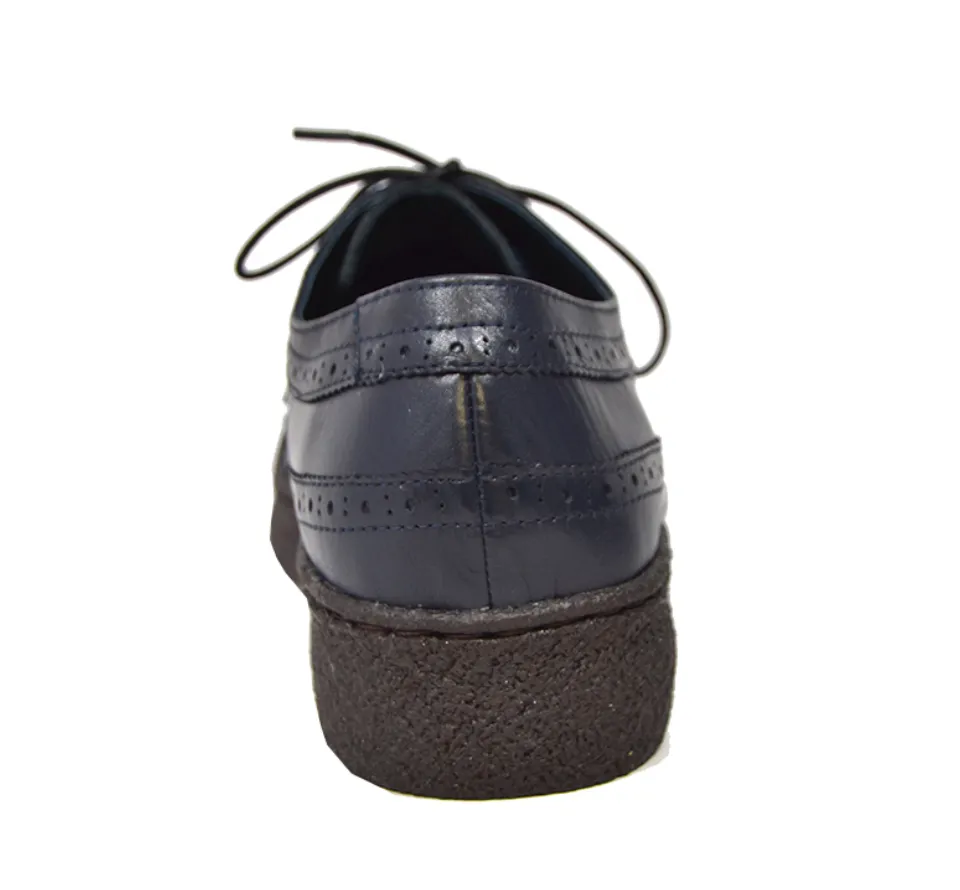 Original Playboy Wingtips Lowcut Leather Shoes by The British Collection