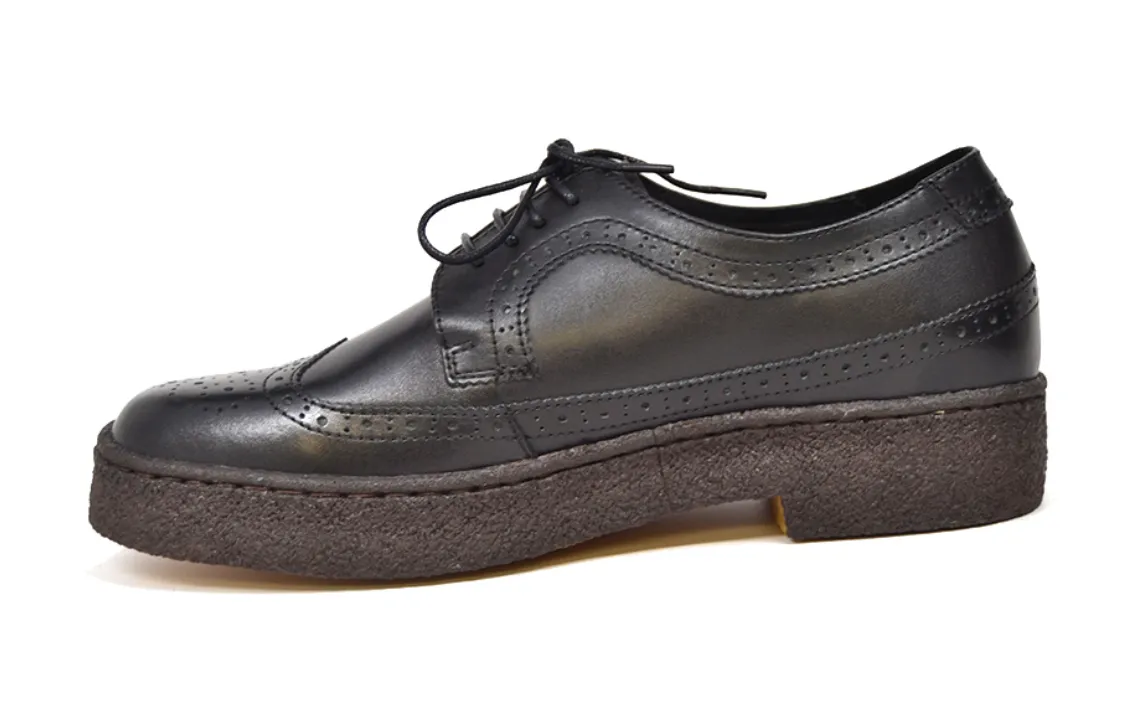Original Playboy Wingtips Lowcut Leather Shoes by The British Collection