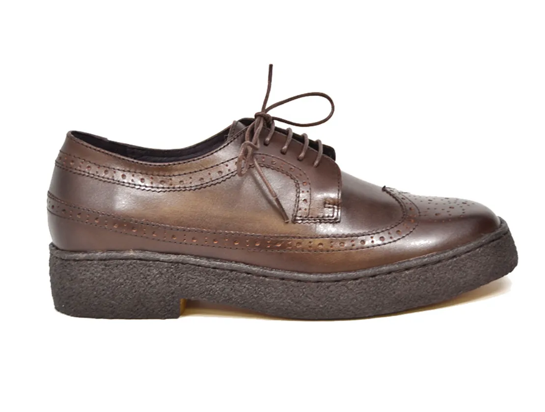 Original Playboy Wingtips Lowcut Leather Shoes by The British Collection
